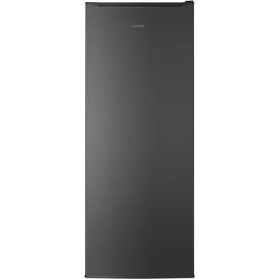 VS 7363 Standkühlschrank dunkle edelstahl-optik