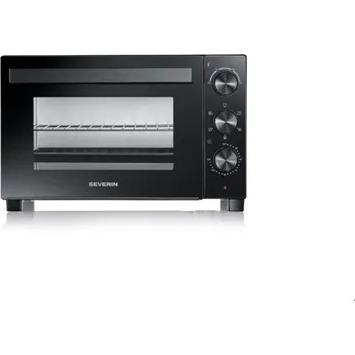 TO 2075 Backofen mit Drehspieß und Umluft schwarz