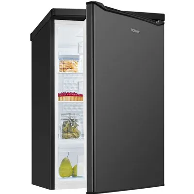 VS 7258 Standkühlschrank dark inox