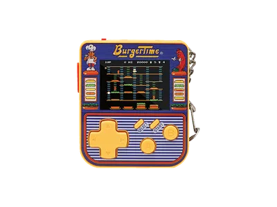 BLAZE HMT Super Micro - Burgertime Keychain, Mini-Konsole, Mehrfarbig