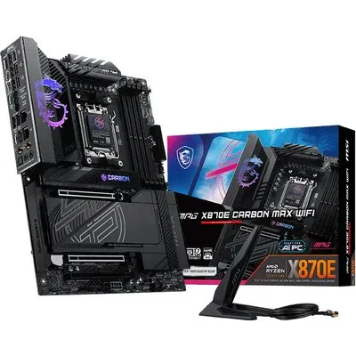 MSI MAG X870E CARBON MAX WIFI Mainboard ATX AM5 M.2/USB4.0/WiFi7