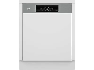 BEKO BDSN3844M0X Geschirrspüler (teilintegrierbar, 598 mm breit, 43 dB (A), C)