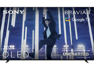 SONY BRAVIA 8 K77XR80 OLED TV (Flat, 77 Zoll / 195 cm, 4K, SMART TV, Google TV)