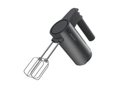 GRUNDIG HM 7140 Handmixer Dark Inox/Schwarz (500 Watt)