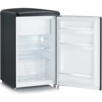 RKS 8832 Standkühlschrank mit Gefrierfach mattschwarz