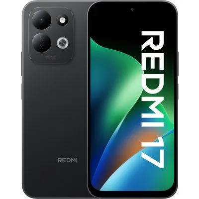 Redmi 17 (4GB+256GB) Smartphone schwarz, 50 MP Kamera, 6,9 Zoll Display, 73,9 Std. Akku, LTE