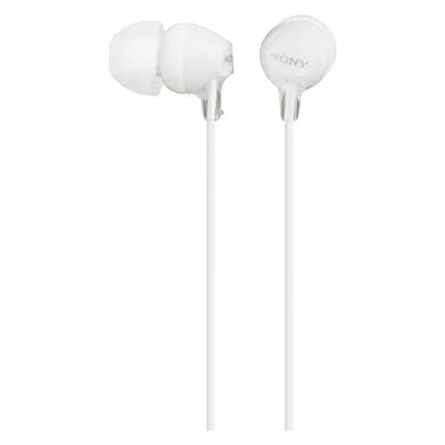 Sony Mdr-Ex15lp (Keine Geräuschunterdrückung, Kabelgebunden), Kopfhörer, Weiss