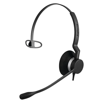 Jabra BIZ 2300 UC Mono (Kabelgebunden, USB-A, Microsoft Teams), Office Headset, Schwarz