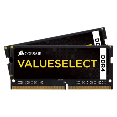 Corsair Value Select (2 x 8GB, 2133 MHz, DDR4-RAM, SO-DIMM), RAM, Schwarz