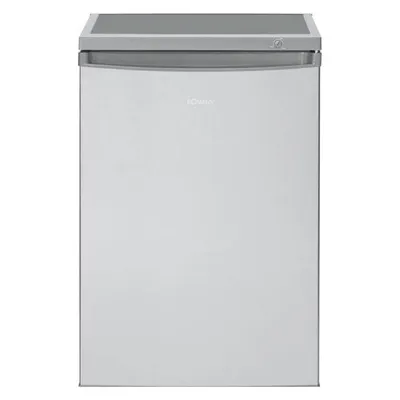 Bomann Kühlschrank KS 2184 S, Kühlschrank Freistehend, Silber