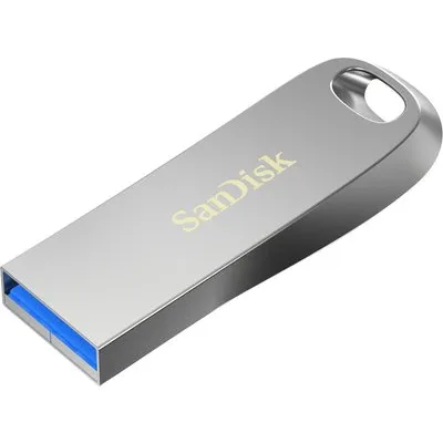 Sandisk Ultra Luxe (128 GB, USB-A), USB Stick, Silber