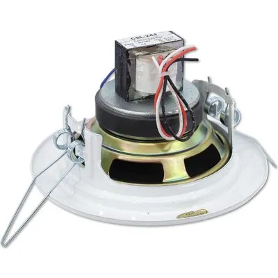 Omnitronic CS-4 (1 Stk.), Einbaulautsprecher, Weiss
