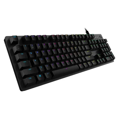 Logitech G G512 Carbon (US, Kabelgebunden), Tastatur, Schwarz