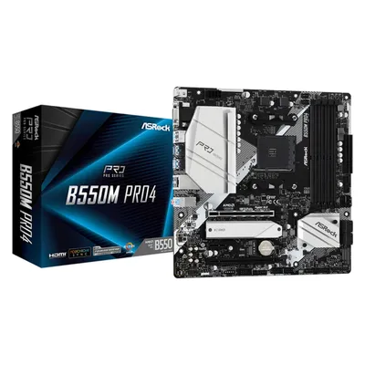 AsRock B550M Pro4 (AM4, AMD B550, mATX), Mainboard