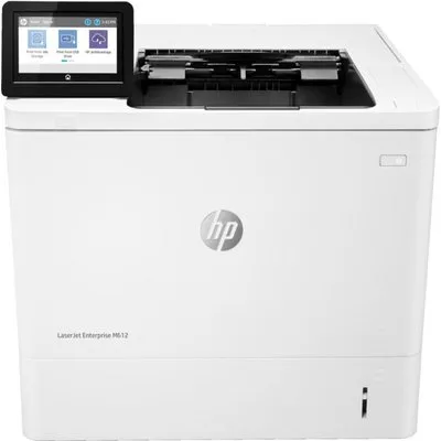 HP LaserJet Enterprise M612dn (Laser, Schwarz-Weiss), Drucker, Schwarz, Weiss