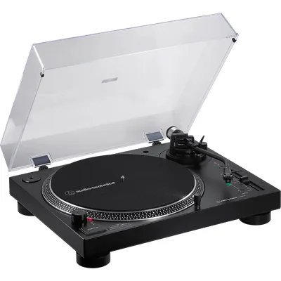 Audio-Technica AT-LP120XBT-USB (Manuell), Plattenspieler, Schwarz