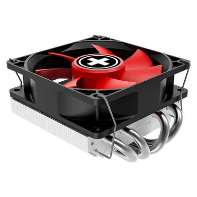 Xilence A404T (55 mm), CPU Kühler, Rot, Schwarz