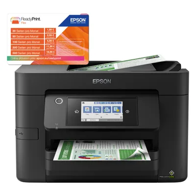 Epson WorkForce WF-4820DWF (Tintenpatrone, Farbe), Drucker, Schwarz