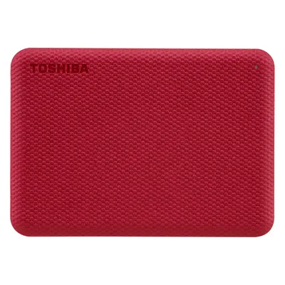 Toshiba Canvio Advance V2 (1 TB), Externe Festplatte, Rot