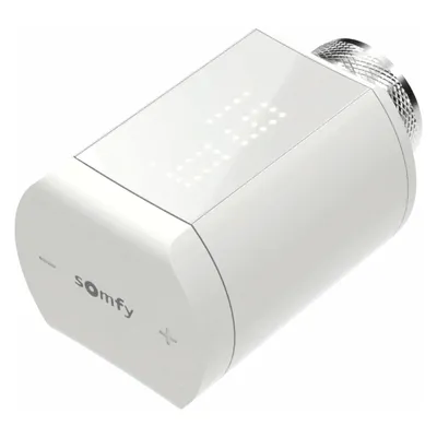 somfy 1870508 Funk-Heizkörperthermostat TaHoma, Thermostat, Weiss