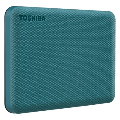 Toshiba Canvio Advance HDTCA10EG3AA 1000 GB, 2,5 Zoll, USB 3.2 Gen1, Grün (1 TB), Externe Festplatte, Grün