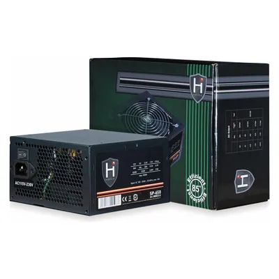 Intertech HiPower (650 W), PC Netzteil, Schwarz