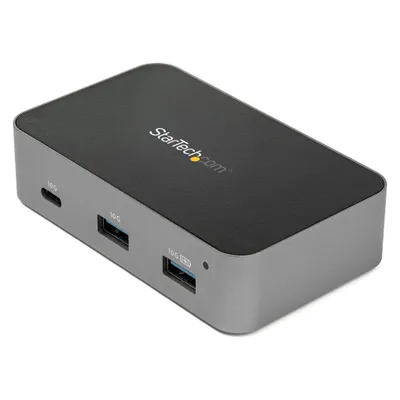 StarTech HB31C2A1CGS (USB-C, 3 Ports), Dockingstation + USB Hub, Schwarz, Grau