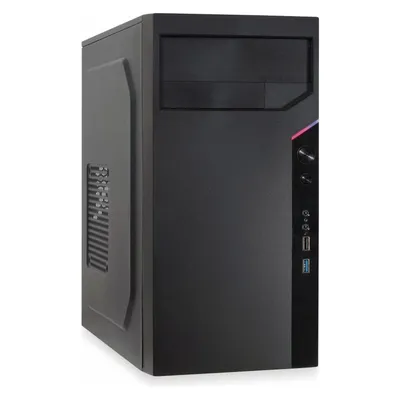 Intertech IT 6505 (mATX), PC Gehäuse, Schwarz