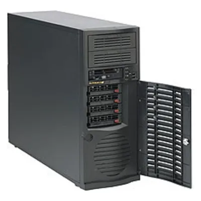 Supermicro SC733 TQ-668B (ATX, E-ATX), PC Gehäuse, Schwarz