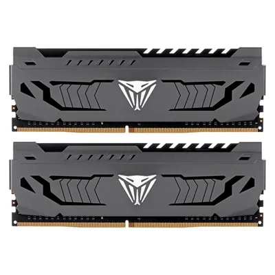 Patriot Viper Steel (2 x 16GB, 3600 MHz, DDR4-RAM, DIMM), RAM, Schwarz, Grau