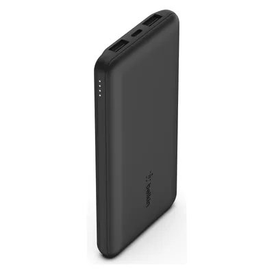 Belkin BoostCharge (10000 mAh, 15 W, 37 Wh), Powerbank, Schwarz