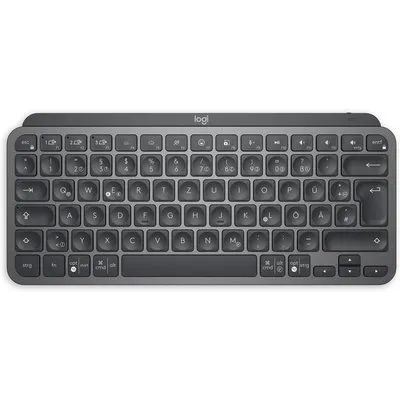 Logitech MX Keys Mini (DE, Kabellos), Tastatur, Grau