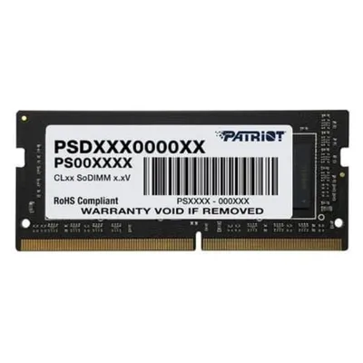 Patriot Signature PSD432G32002S Speichermodul GB DDR4 (1 x 32GB, 3200 MHz, DDR4-RAM, SO-DIMM), RAM, Schwarz