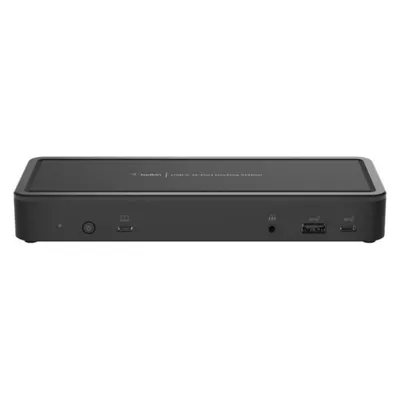 Belkin INC003vfBK (USB-C, 14 Ports), Dockingstation + USB Hub, Schwarz