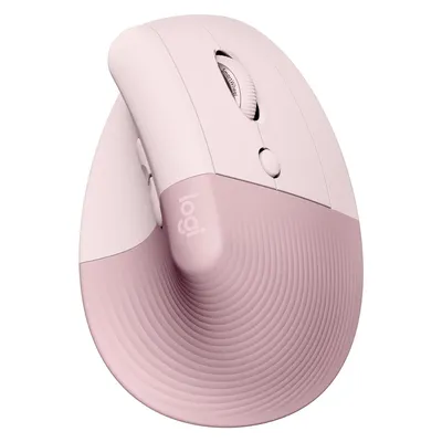 Logitech Lift (Kabellos), Maus, Rosa
