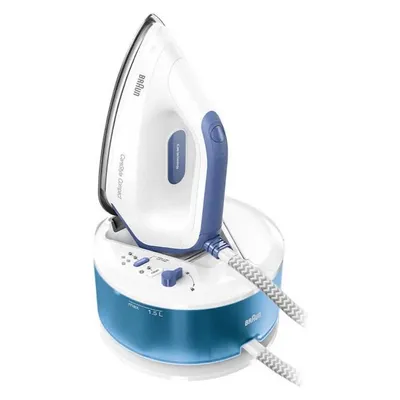 Braun Compact IS 2143, Blau, Single, Bügeleisen, Blau, Weiss
