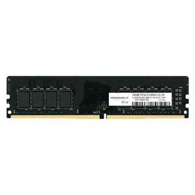 Innovation IT 3200 16GB CL22 1.2V LD (CL22-22-22) (1 x 16GB, 3200 MHz, DDR4-RAM, DIMM), RAM, Schwarz