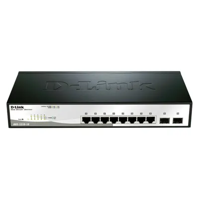D-Link DGS-1210 (10 Ports), Netzwerk Switch, Schwarz