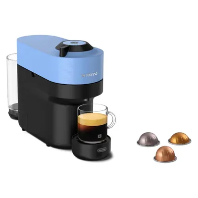 De'Longhi Nespresso Vertuo Pop, Kapselmaschine, Blau, Schwarz