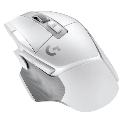 Logitech G G502 X Lightspeed (Kabelgebunden, Kabellos), Maus, Weiss