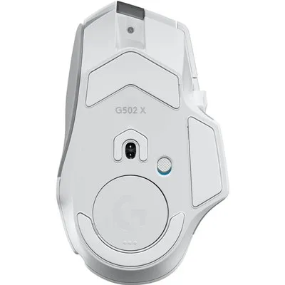 Logitech G G502 X Lightspeed (Kabellos), Maus, Weiss