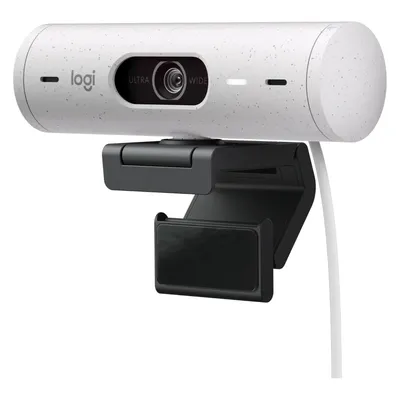 Logitech Brio 500 (4 Mpx), Webcam, Weiss