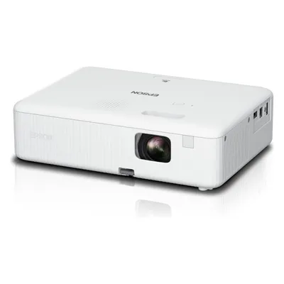 Epson CO-W01 (WXGA, 3000 lm, 1.27:1 - 1.71:1), Beamer, Weiss