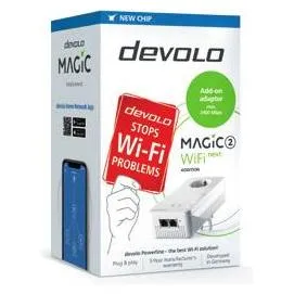 Devolo Magic 2 WiFi Next (2400 Mbit/s), Powerline, Weiss