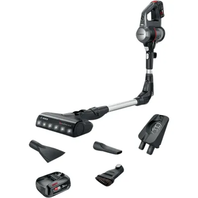 Bosch Hausgeräte BBS712A, Staubsauger, Schwarz, Silber, Grau