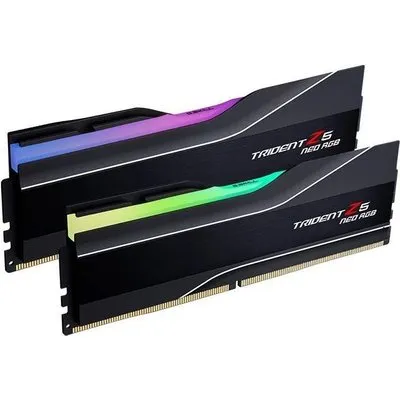G.Skill Trident Z5 Neo RGB (2 x 32GB, 6000 MHz, DDR5-RAM, DIMM), RAM, Schwarz