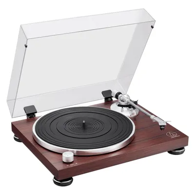 Audio-Technica AT-LPW50BT (Manuell), Plattenspieler, Braun, Schwarz