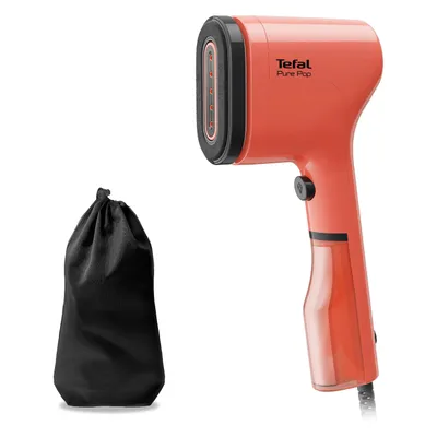 Tefal Pure POP Dampfbürste (DT2022), Rot, Dampfglätter, Orange