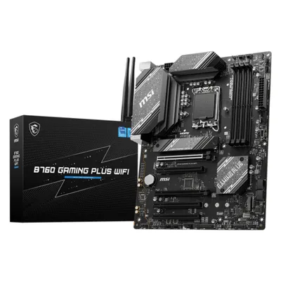 MSI B760 GAMING PLUS WIFI (LGA 1700, Intel B760, ATX), Mainboard