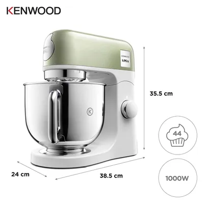 Kenwood kMix, Küchenmaschine, Weiss, Grün